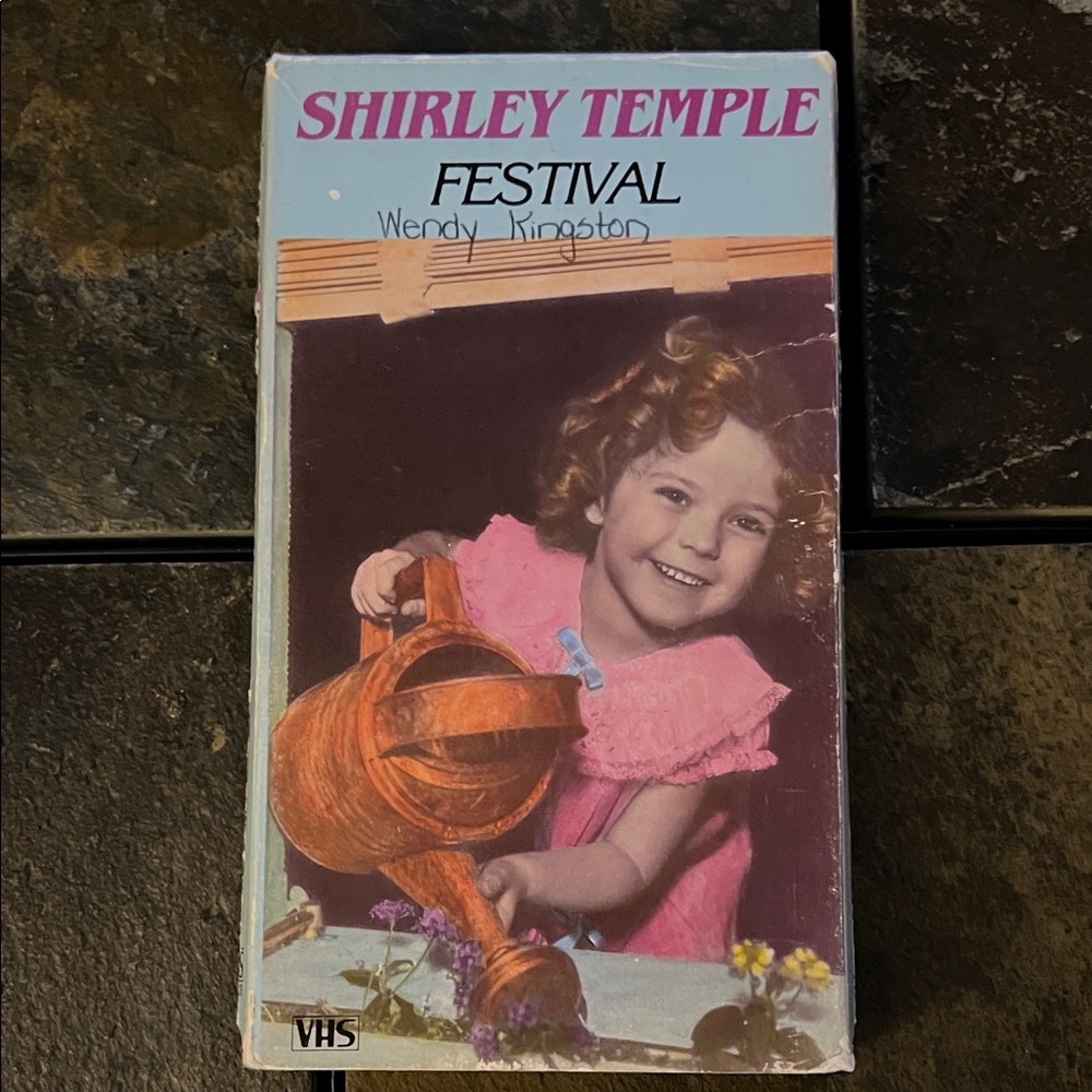 Vintage Shirley Temple Festival VHS